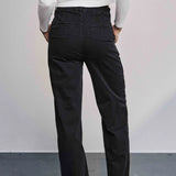 Amber Jeans Long- Black