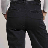 Amber Jeans Long- Black