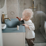 Mushie Finger Toothbrush- Tradewinds