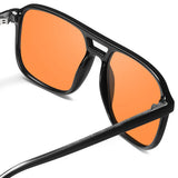 Lai Orange Sunglasses