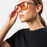 Lai Orange Sunglasses