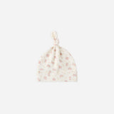 Knotted baby hat - Flower Field (0-6m)