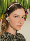 Petal Pearl Bow Headband