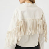 Aiko Fringe Denim Jacket