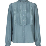 Ariel Shirt- Dusty Blue