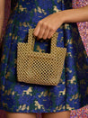 Glitterball Bead Mini Bag - Gold