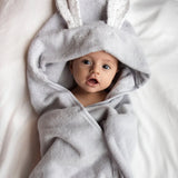 Bunny Towel - Grey