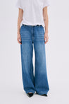 Malo Wide Jeans - Vintage Blue