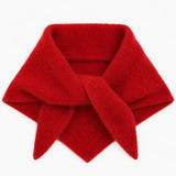 Hiji Wool Blend Scarf - Red