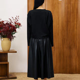 Bourdin Black Skirt