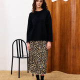 Karkade Leopard Skirt