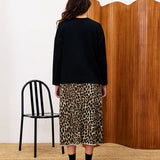 Karkade Leopard Skirt