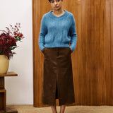 Savannah Brown Skirt
