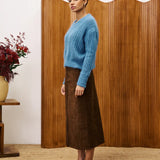 Savannah Brown Skirt