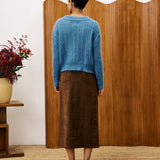 Savannah Brown Skirt