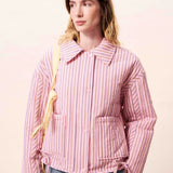 Thalassa Jacket - Pink Stripe