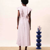 Lagoinha Dress - Pink Stripe