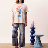 MARIS Trousers Azure Blue