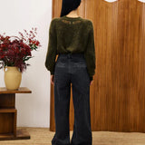 Peony Khaki Sweater