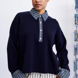 Paju Sweater - Midnight Blue