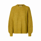 Lulu Knit O-Neck - Avocado