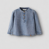 Taya Loose Denim Shirt