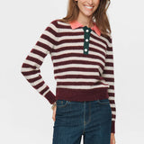 Riette Stripe Pullover - Winetasting