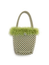 Cher Bead Bag - Green