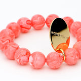 Mini Beads Flex Bracelet- Strawberry