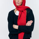 Elise Knit Bonnet - Red