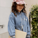 Baseball Hat - Burgundy Plaid