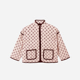 Quilted Jacket - Blush Fleur