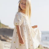 Marley Dress - Embroidered Daisies
