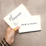 Bow And Pearl Gift Card - Mailed