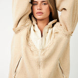 Fall Teddy Jacket - Cream