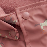 Fleece Rainwear Suit - Brick Dust