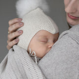 Wool Knit Bonnet