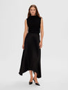 Tina Long Pleated Skirt