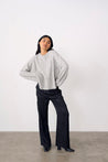 Deni Oversized O-neck - Grey