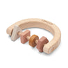 BRYN WOODEN RATTLE
DARK ROSE MULTI MIX