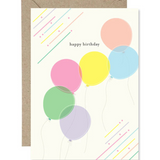 Balloon Birthday Card