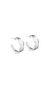 Wave Earrings - Silver