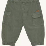 Tue Corduroy Trousers - Turtle Green