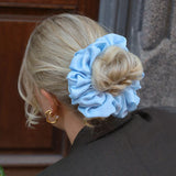 Isabella Scrunchie - Light Blue