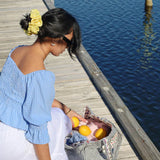 Isabella Scrunchie - Yellow