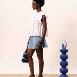 Detiana White Blouse