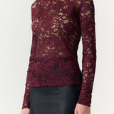 Lacey Lace Top - Port Royale