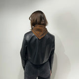 Leo Silk Scarf - 50CM