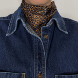 Leo Silk Scarf - 50CM