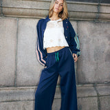 Brooklyn Track Jacket - Navy